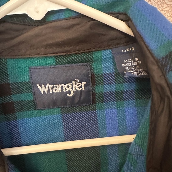 Wrangler Pearl Snap Flannel - Picture 2 of 2